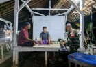 Babinsa Citalang Kontrol Siskamling, Tingkatkan Kewaspadaan Warga